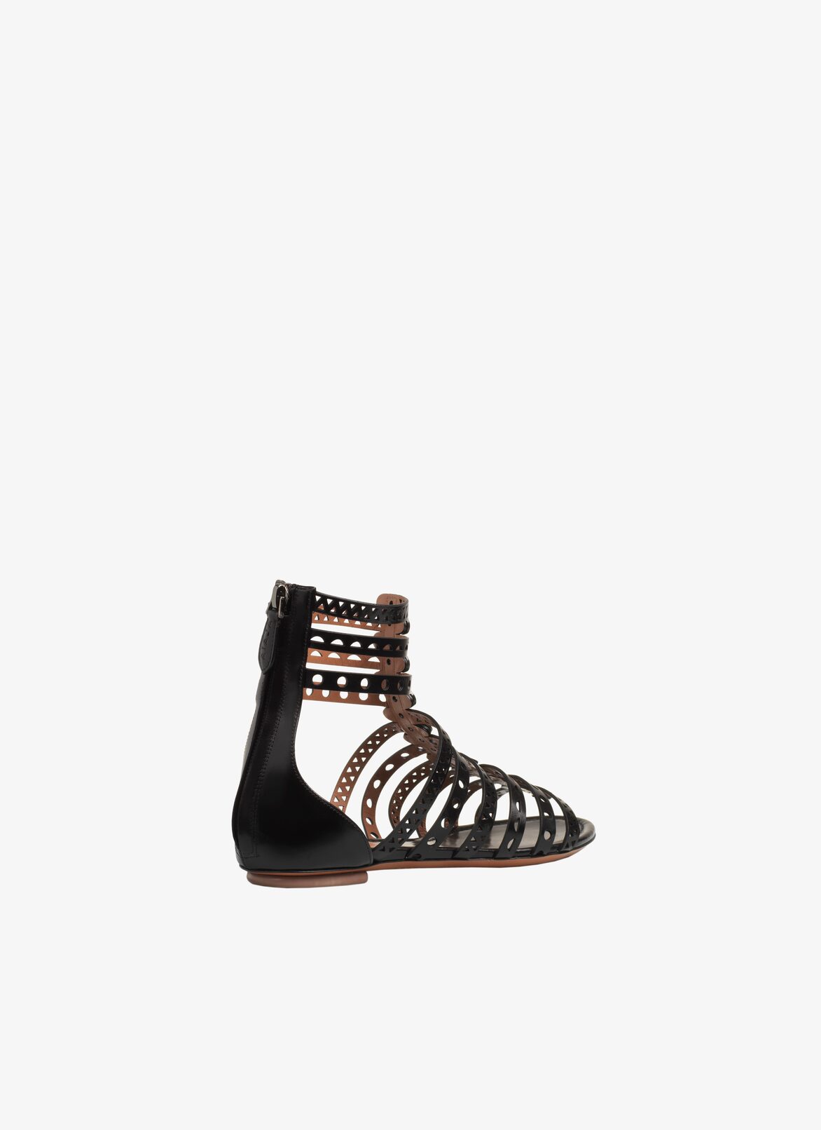 High Gladiator Sandal ALAÏA BLACK HIGH GLADIATOR SANDAL